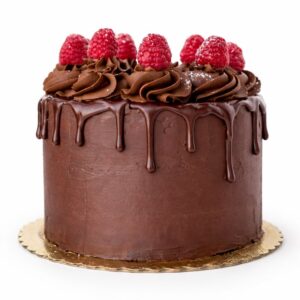 Chocolate raspberry cake