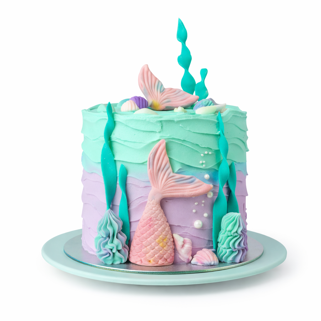 Mermaid cake