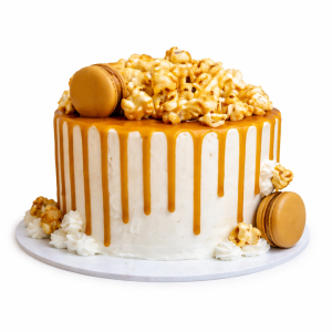 Toffee Popcorn Cake