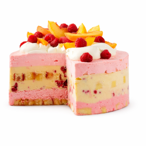 Trifle ice-cream cake