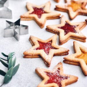 Iced Star Cookie Box